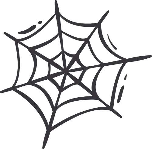 Tơ nhện, nhện, con nhện, spider, halloween, horrible, cute, dễ thương