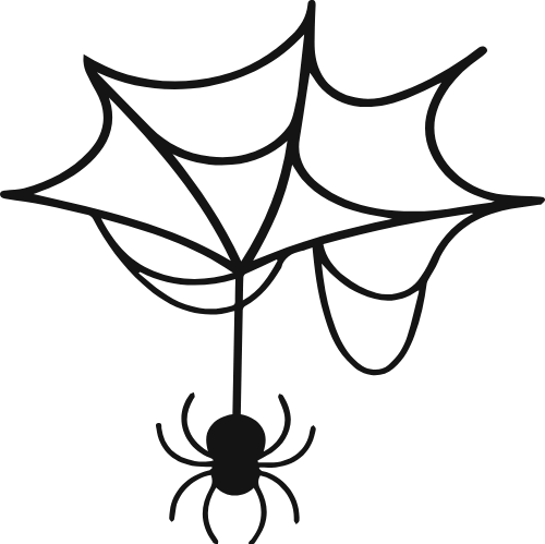 Nhện, con nhện, tơ nhện, spider, halloween, hóa trang, horrible