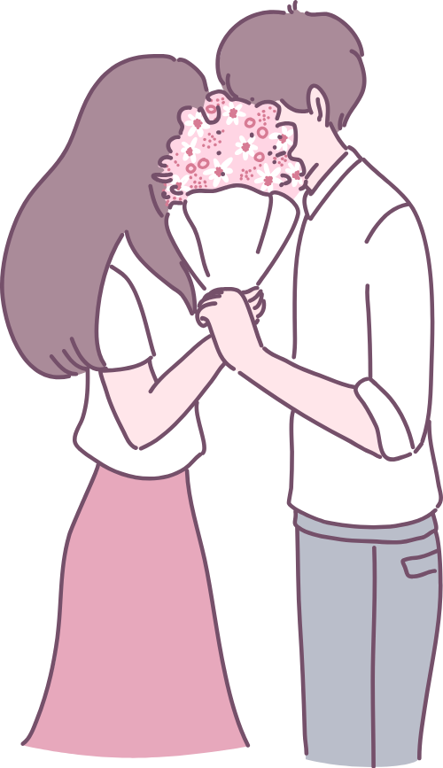 Couple, cặp đôi, người yêu, lover, line, chibi, love, cute, dễ thương 6