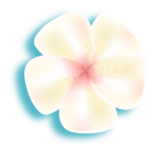 Hoa lá, hoa, flower, lá, leaf, gradient, gradient mesh