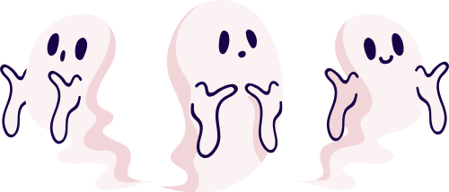 Ma, con ma, ghost, halloween, dễ thương, cute