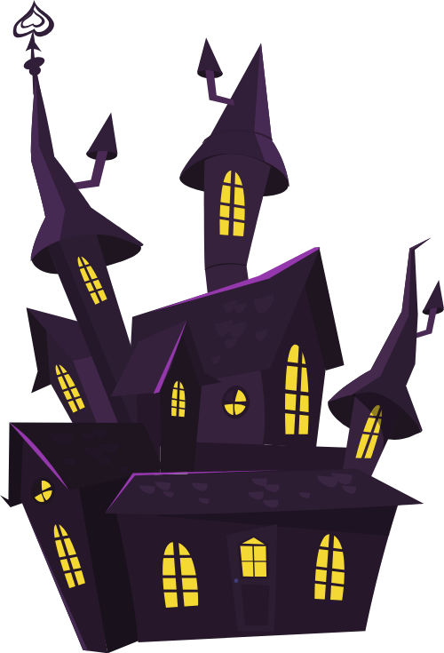 Lâu đài, nhà ma, castle, haunted house, halloween, horrible 1