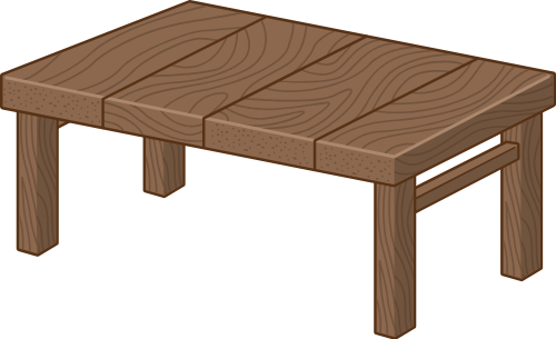 Bàn, table, desk, bàn gỗ, wood, cute, dễ thương
