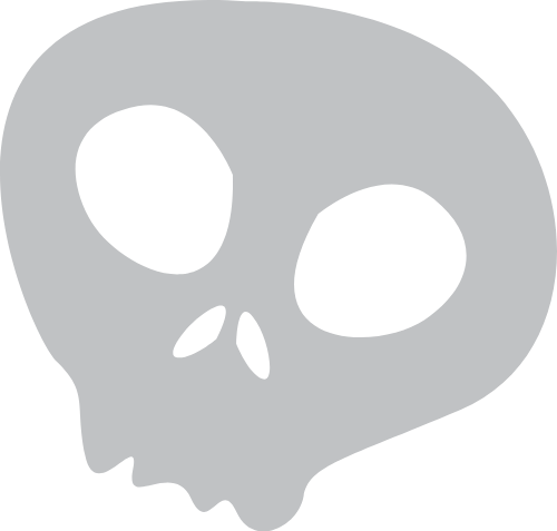 Đầu lâu, xương sọ, skullcap, halloween, horrible, cute, dễ thương