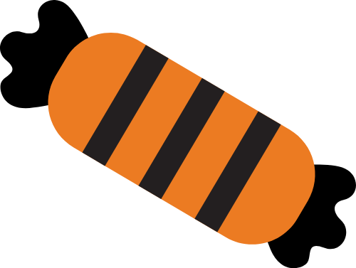 Kẹo, kẹo ngô, candy, halloween, horrible, cute, dễ thương