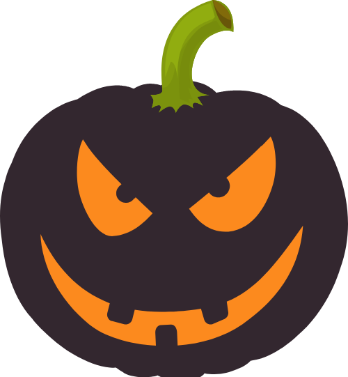 Bí đỏ, bí ngô, trái bí, pumpkin, halloween, horibble