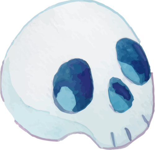 Đầu lâu, xương sọ, xương, bộ xương, halloween, horrible