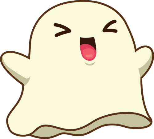 Ma, con ma vui vẻ, ghost, halloween, horrible, cute, dễ thương