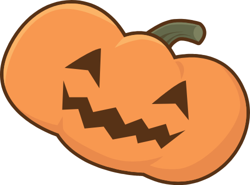Bí đỏ, bí ngô, pumpkin, halloween, cute, dễ thương