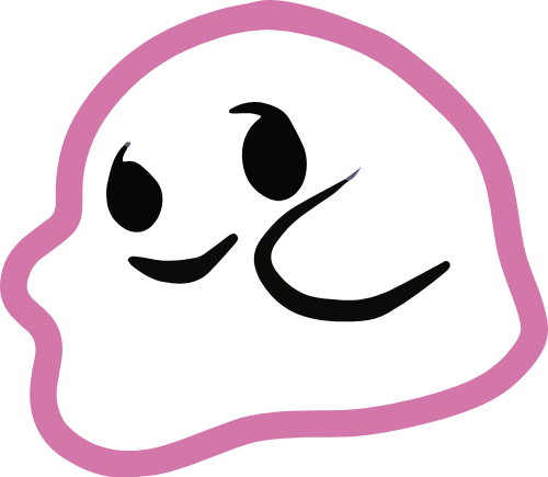 Ma, con ma, ghost, hóa trang, halloween, cute, dễ thương 1