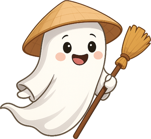 Ma, chổi, ghost, con ma, hồn ma, linh hồn, halloween, hóa trang, horrible 1