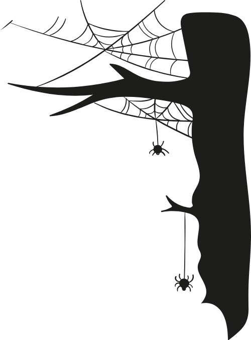 Cây, tơ nhện, con nhện, halloween, spider, spider silk, hóa trang, horrible