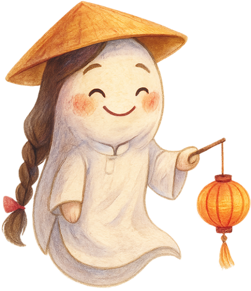 Ma, ghost, con ma, hồn ma, linh hồn, halloween, hóa trang, horrible 2