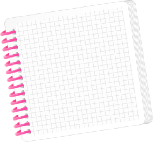 Sổ tay, sổ, note book, sổ lò xo, lò xo, gradient, gradient mesh, pink