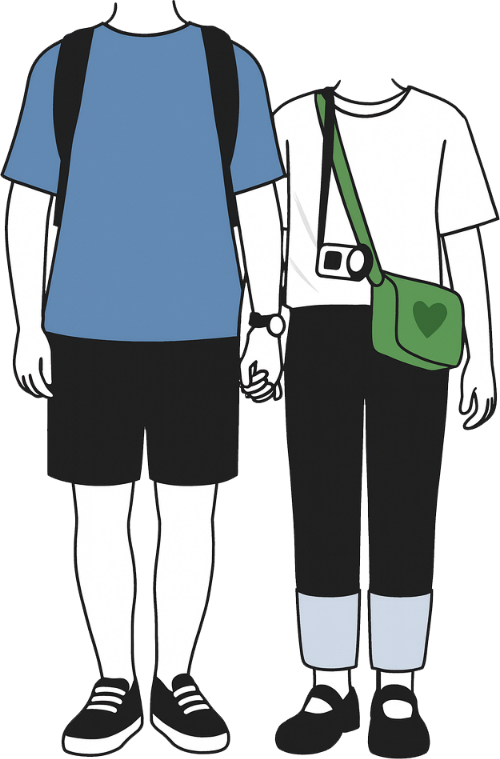 Couple, cặp đôi, người yêu, lover, line, chibi, love, cute, dễ thương