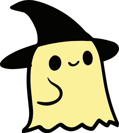 Ma, con ma, ghost, hóa trang, halloween, cute, dễ thương 2