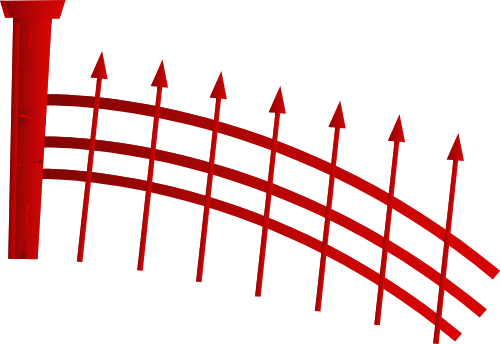 Hàng rào, fence, shape, halloween, mũi tên, arrow