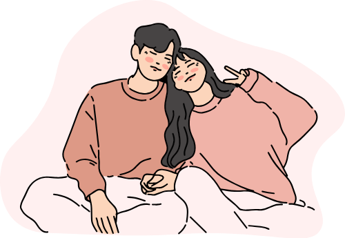 Couple, cặp đôi, người yêu, lover, line, chibi, love, cute, dễ thương 2