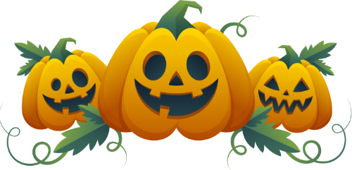 Trái bí, bí ngô, bí đỏ, pumpkin, halloween, hóa trang, horrible