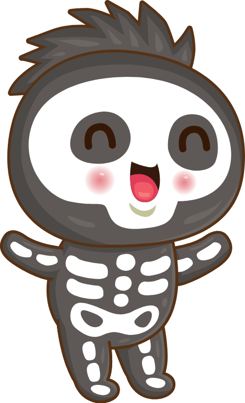 Ma, con ma vui vẻ, ghost, halloween, horrible, cute, dễ thương