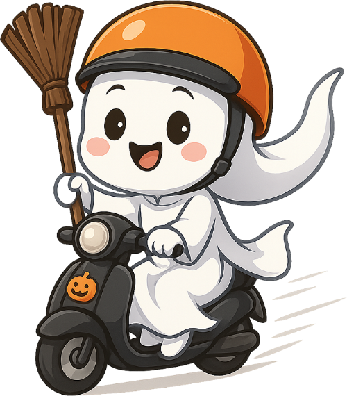 Ma, chạy xe,  drive, ghost, con ma, hồn ma, linh hồn, halloween, hóa trang, horrible 2