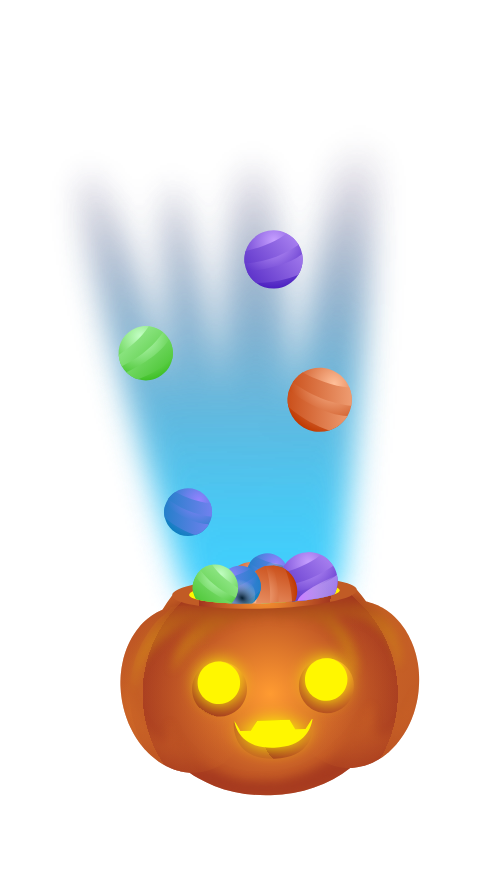 Trái bí, bí ngô, bí đỏ, pumpkin, halloween, hóa trang, horrible 1