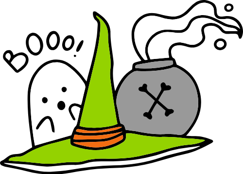 Ma, con ma, ghost, hóa trang, halloween, cute, dễ thương