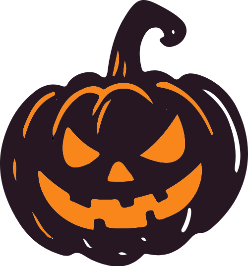 Trái bí, bí ngô, bí đỏ, pumpkin, halloween, hóa trang, horrible 7