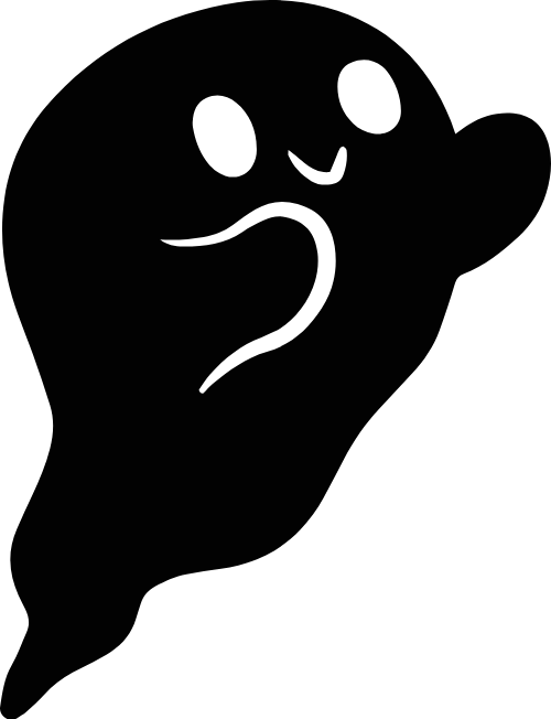 Ma, con ma, ghost, hóa trang, halloween, cute, dễ thương