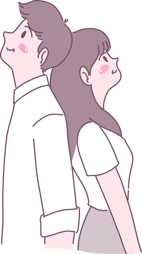 Couple, cặp đôi, người yêu, lover, line, chibi, love, cute, dễ thương