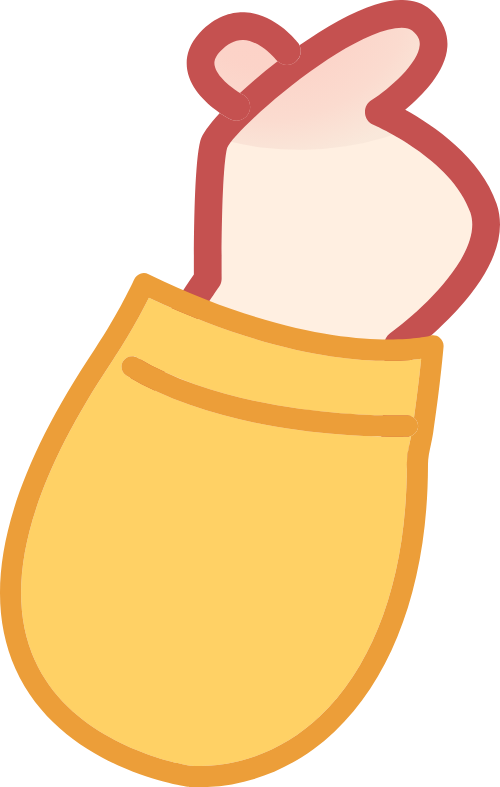 Tay, dễ thương, chibi, hand, cute