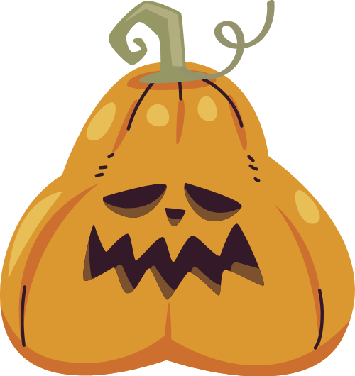 Bí đỏ, bí, trái bí, bí ngô, pumpkin, halloween, horrible, cute, dễ thươn 1