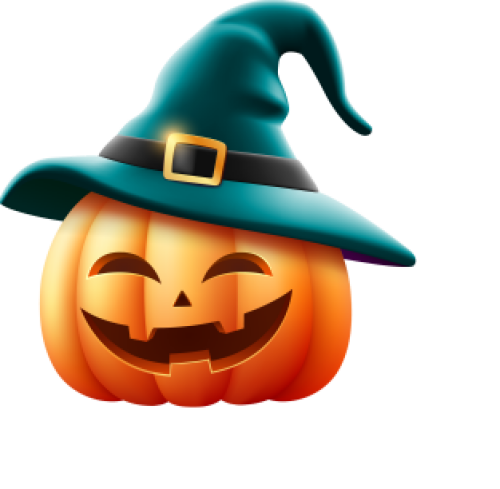 Trái bí, bí ngô, bí đỏ, pumpkin, halloween, hóa trang, horrible 1