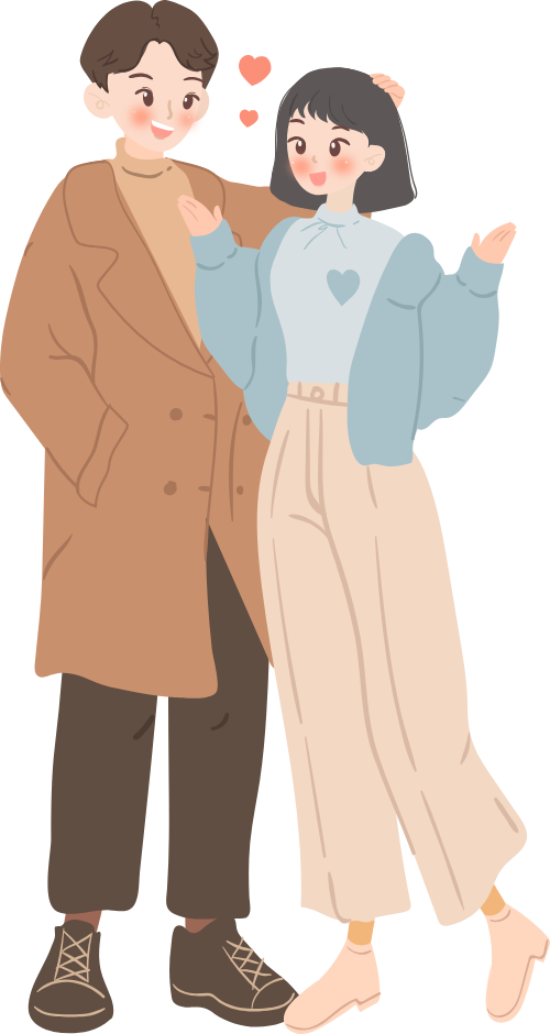 Couple, cặp đôi, người yêu, lover, line, chibi, love, cute, dễ thương 8