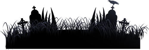 Bụi cỏ, ngôi mộ, grave, cây, cỏ, grass, tree, halloween, hóa trang, horrible