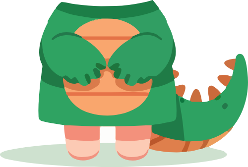 Cá sấu, trang phục, dễ thương, crocodile, costume, cute, fashion, chibi 1