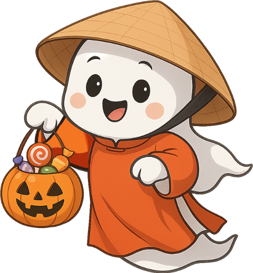 Ma, lồng đèn bí ngô,  pumpkin lantern, ghost, con ma, hồn ma, linh hồn, halloween, hóa trang, horrible 4