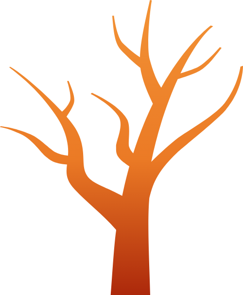 Cây, tree, gradient, thiên nhiên, natural, halloween