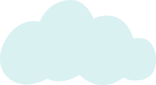 Mây, đám mây, cloud, shape, cute, dễ thương