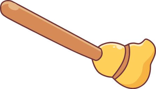 Chổi phù thủy, chổi, broom, halloween, horrible, cute, dễ thương