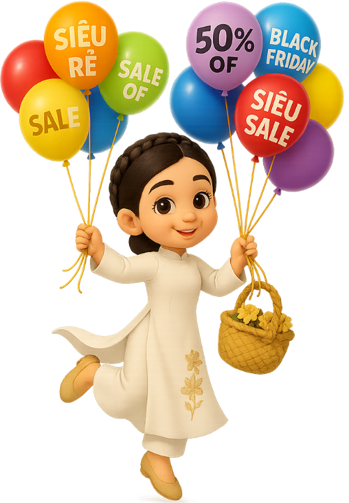 Cô gái, vui vẻ, phụ nữ, giỏ hoa, bong bóng, girl, cheerful, woman, flower basket, balloon