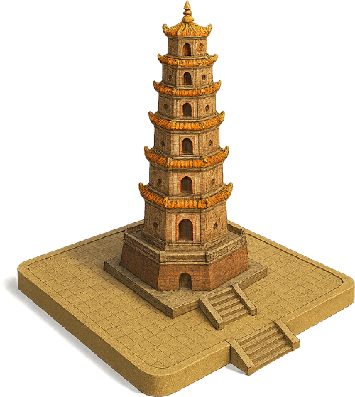 Mô hình, chùa thiên mụ, sàn, sàn đá, bậc thang, model, thien mu pagoda, floor, stone floor, stairs