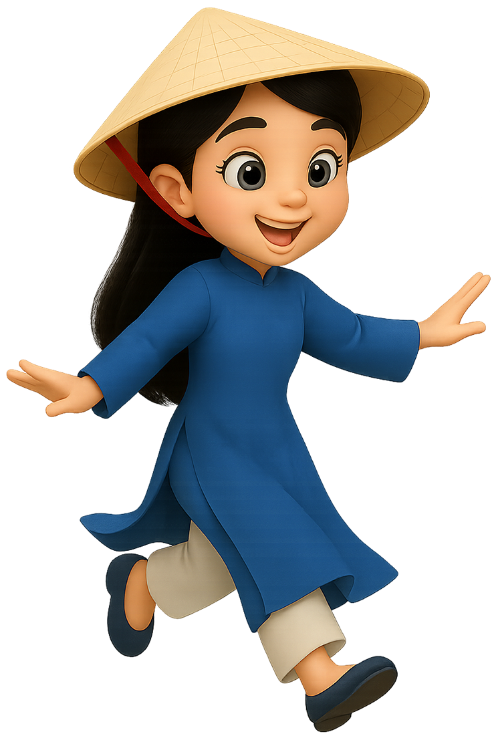 Cô gái, vui vẻ, phụ nữ, nón lá, girl, cheerful, woman, conical hat