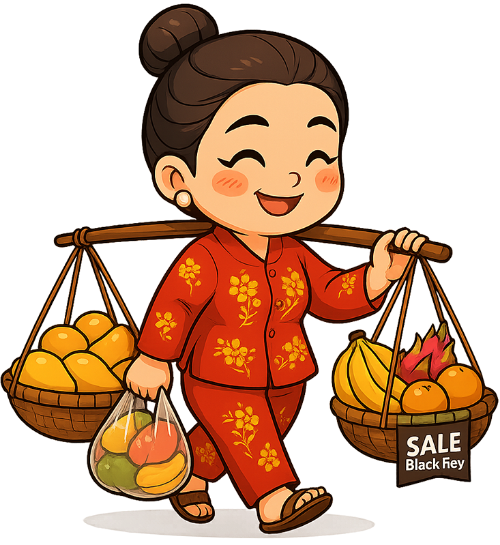 Phụ nữ, bán trái cây, buôn bán, trái cây, woman, selling fruit, trading, fruit