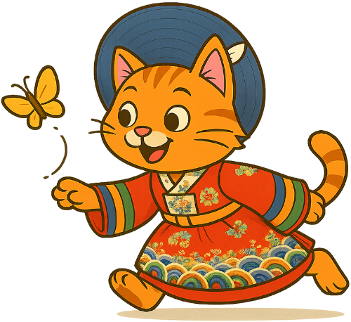 Mèo, vui đùa, bươm bướm, áo dài, dễ thương, cat, playing, butterfly, ao dai, cute 2