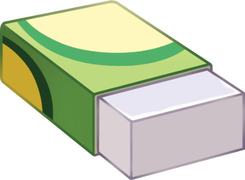 Cái tẩy, dụng cụ học tập, eraser, school supplies