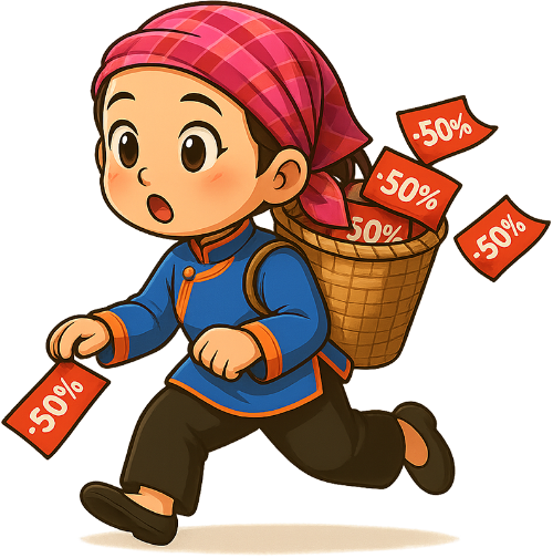 Cô gái, chạy bộ, phụ nữ, giỏ tre, girl, running, woman, bamboo basket