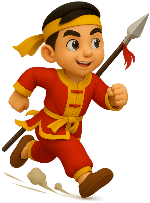 Chàng trai, chạy bộ, đàn ông, vui vẻ, cây giáo, young man, running, man, cheerful, spear