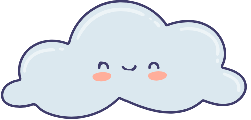Đám mây, mây, cloud, dễ thương, cute