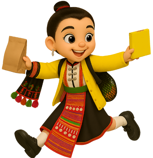Cô gái, vui vẻ, phụ nữ, túi, túi đồ, chạy bộ, girl, cheerful, woman, bag, load bag, running